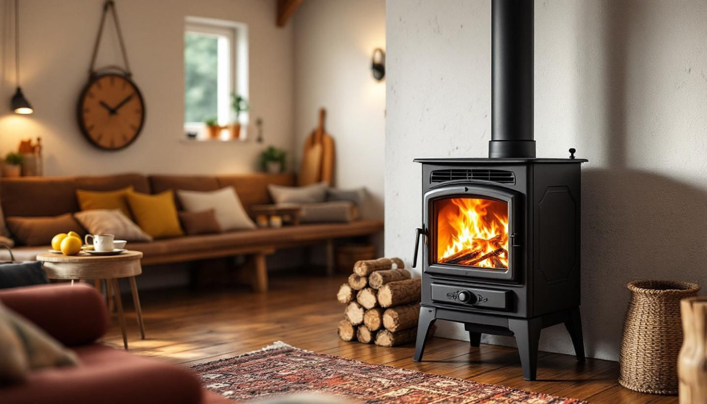 Maximiser l'efficacité énergétique avec une cuisinière à bois moderne