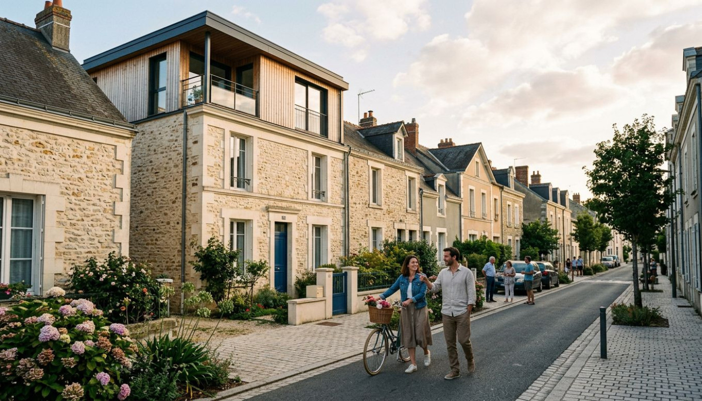 Quand la surélévation d'une maison change le visage d'un quartier